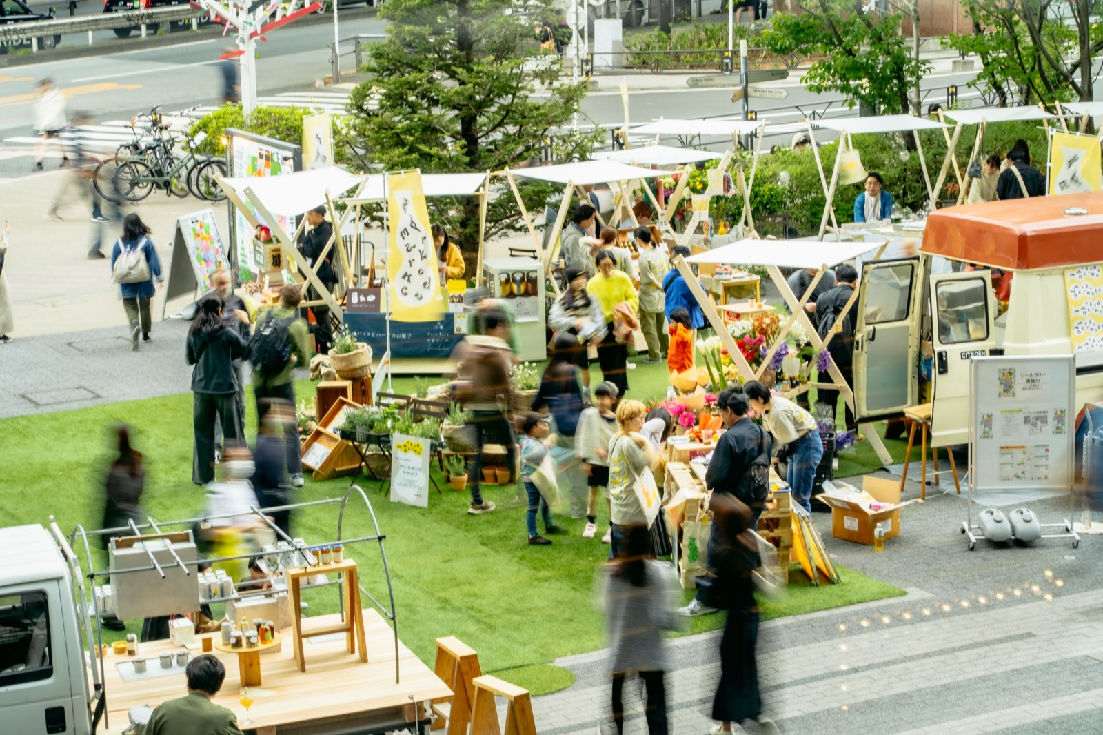 Marked Market。渋谷キャストの広場に作り手の店が並ぶ屋外マーケット